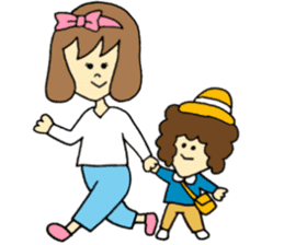 Yuzuhana chan parenting sticker sticker #6123645