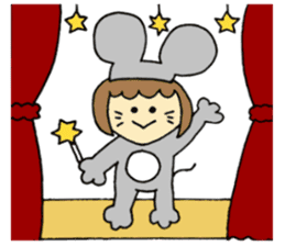 Yuzuhana chan parenting sticker sticker #6123646