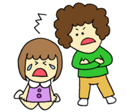 Yuzuhana chan parenting sticker sticker #6123654