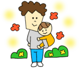 Yuzuhana chan parenting sticker sticker #6123658