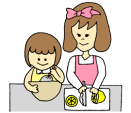 Yuzuhana chan parenting sticker sticker #6123660