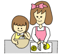 Yuzuhana chan parenting sticker sticker #6123660