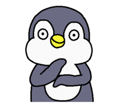 Penguin and water imp sticker #6123942