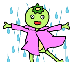 Penguin and water imp sticker #6123946