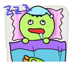 Penguin and water imp sticker #6123950