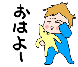 Dad, mom and me sticker #6124681