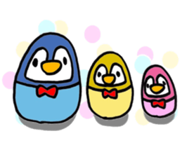 Toddler penguins sticker #6124796