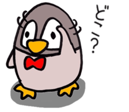 Toddler penguins sticker #6124811