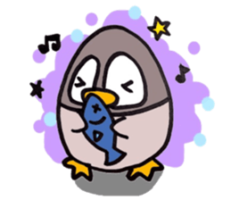 Toddler penguins sticker #6124814