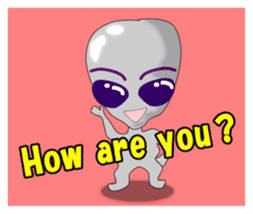 Lovely Aliens sticker #6124880