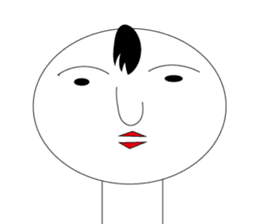 kokeshi japanese doll sticker #6125473