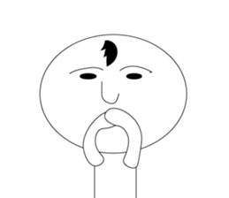 kokeshi japanese doll sticker #6125489