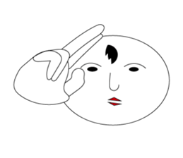 kokeshi japanese doll sticker #6125511