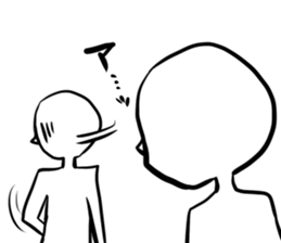 People say A sticker #6125531