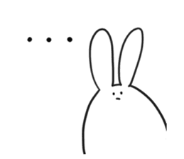 The rabbit which is Schul sticker #6125715