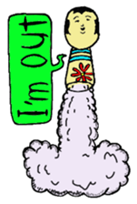 The world of the KOKESHI-DOLLY sticker #6126239