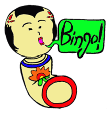 The world of the KOKESHI-DOLLY sticker #6126242