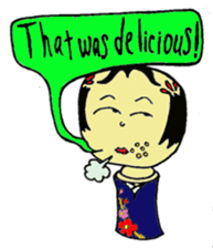 The world of the KOKESHI-DOLLY sticker #6126243