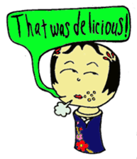 The world of the KOKESHI-DOLLY sticker #6126243