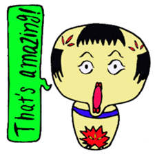 The world of the KOKESHI-DOLLY sticker #6126244