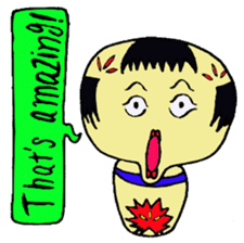 The world of the KOKESHI-DOLLY sticker #6126244