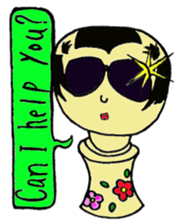 The world of the KOKESHI-DOLLY sticker #6126248