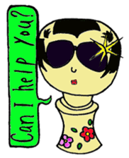 The world of the KOKESHI-DOLLY sticker #6126248