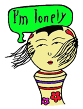 The world of the KOKESHI-DOLLY sticker #6126251