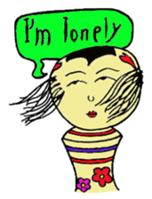 The world of the KOKESHI-DOLLY sticker #6126251