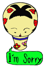 The world of the KOKESHI-DOLLY sticker #6126254