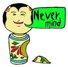 The world of the KOKESHI-DOLLY sticker #6126256