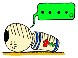 The world of the KOKESHI-DOLLY sticker #6126257