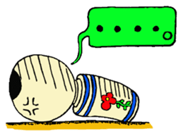 The world of the KOKESHI-DOLLY sticker #6126257