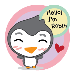 Mr. Robin : Little Cute Penguin