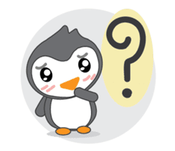 Mr. Robin : Little Cute Penguin sticker #6126596