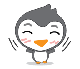Mr. Robin : Little Cute Penguin sticker #6126603