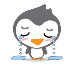 Mr. Robin : Little Cute Penguin sticker #6126605
