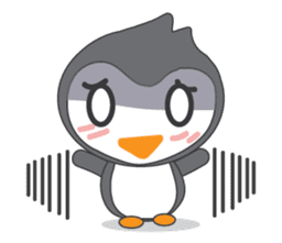 Mr. Robin : Little Cute Penguin sticker #6126609