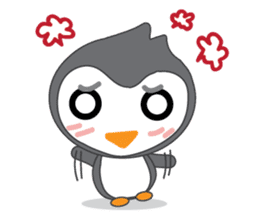 Mr. Robin : Little Cute Penguin sticker #6126610