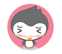 Mr. Robin : Little Cute Penguin sticker #6126616