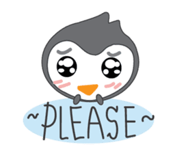 Mr. Robin : Little Cute Penguin sticker #6126617
