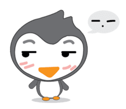 Mr. Robin : Little Cute Penguin sticker #6126619