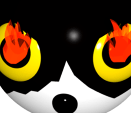 KEN the CAT, oRiginal 3D sticker #6127193