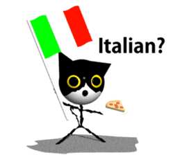 KEN the CAT, oRiginal 3D sticker #6127199