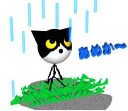 KEN the CAT, oRiginal 3D sticker #6127201