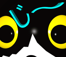 KEN the CAT, oRiginal 3D sticker #6127211