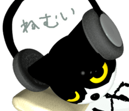 KEN the CAT, oRiginal 3D sticker #6127221