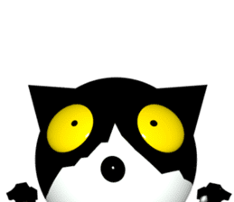 KEN the CAT, oRiginal 3D sticker #6127223