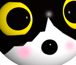 KEN the CAT, oRiginal 3D sticker #6127227