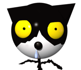 KEN the CAT, oRiginal 3D sticker #6127230